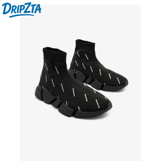 Balenciaga Speed Trainer All Over Logo