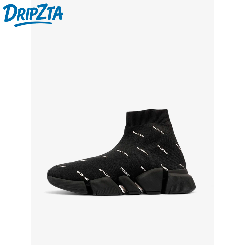 Balenciaga Speed Trainer All Over Logo