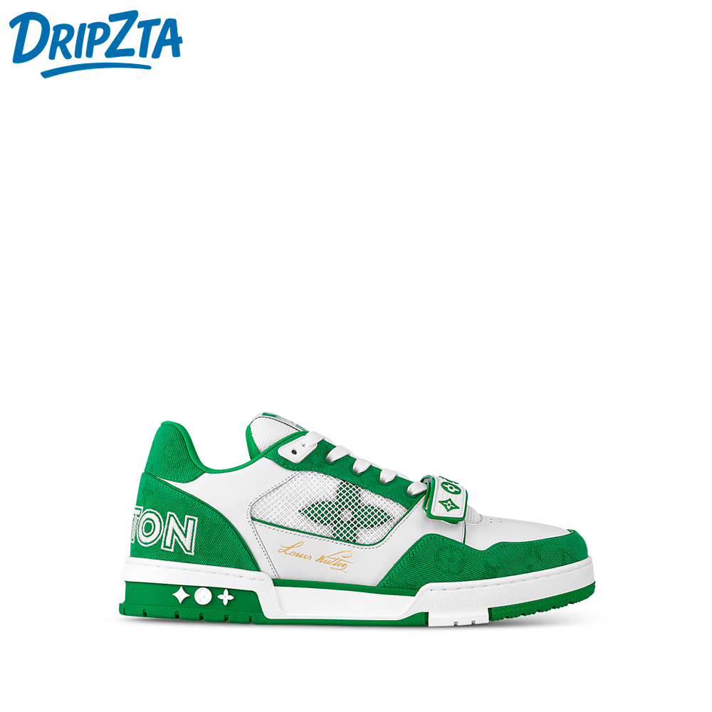 Louis Vuitton Trainer Green Skate