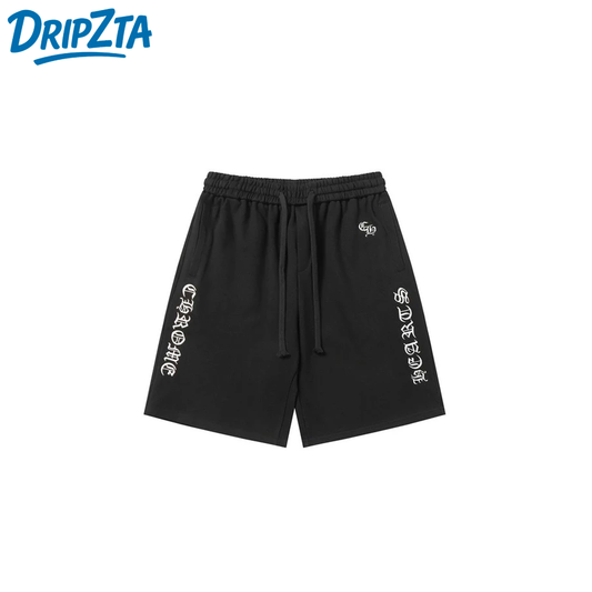 Chrome Hearts Goth Script Shorts